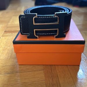Hermes belt fits size 28-30